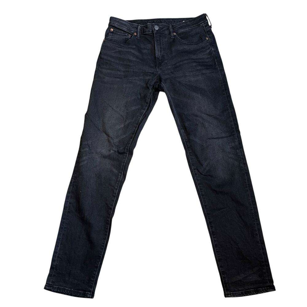 American Eagle Men’s Airflex+  Jeans 32 x 34 Dark Wash Straight Leg Workwear